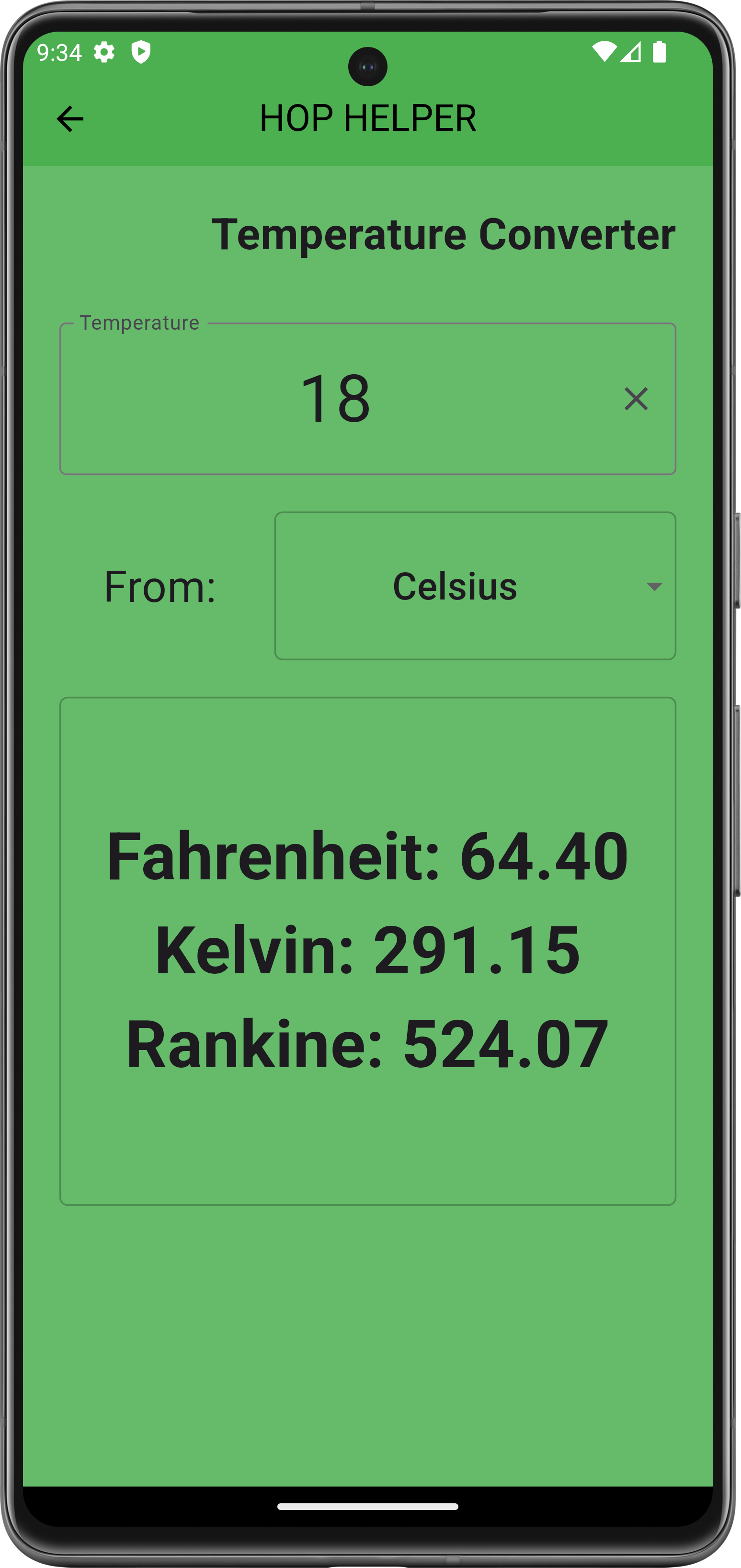 Temperature Converter